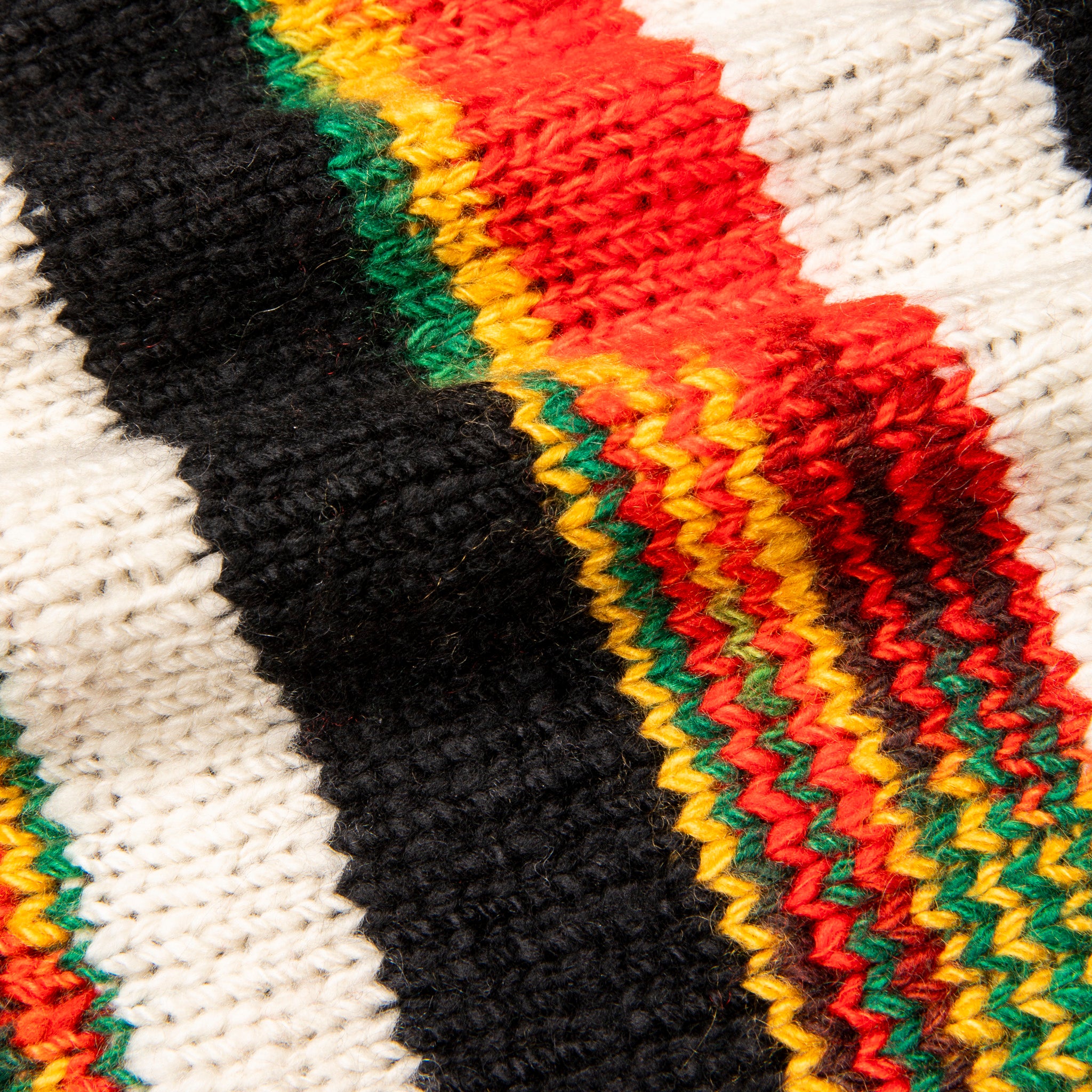 The Elder Statesman 100% Cashmere Rolo Cardigan Rasta – Frans