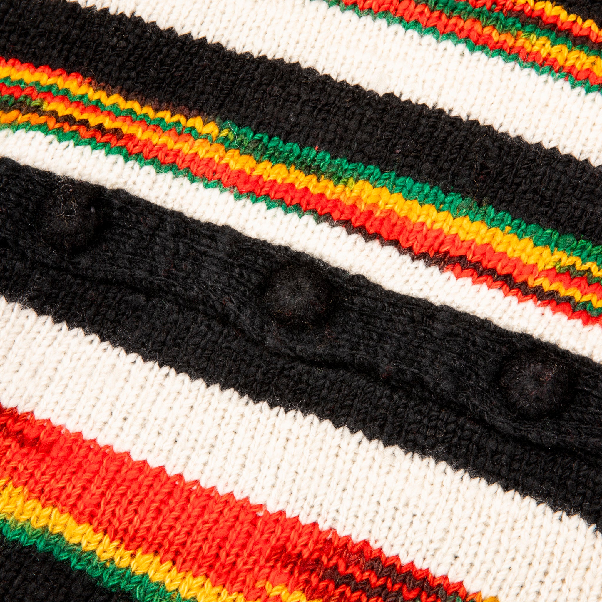 The Elder Statesman 100% Cashmere Rolo Cardigan Rasta – Frans