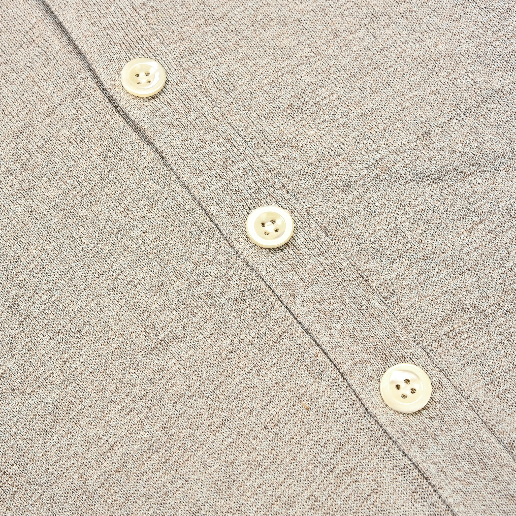 Olde H &amp; Daughter Linen Silk Plain Stitch Cardigan Salt