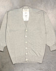 Olde H & Daughter Linen Silk Plain Stitch Cardigan Salt
