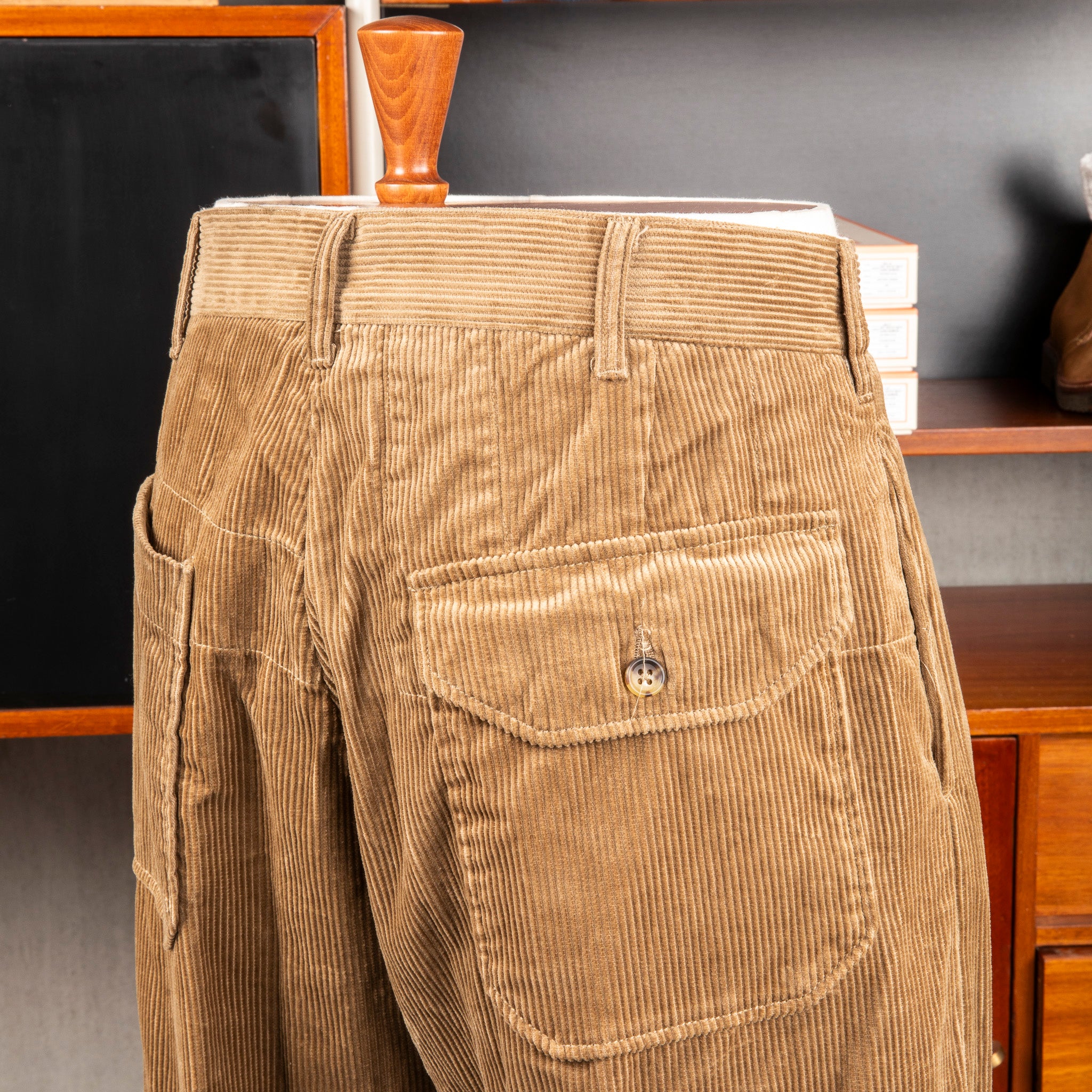 Engineered Garments Carlyle Pants 8-Wale Corduroy Khaki