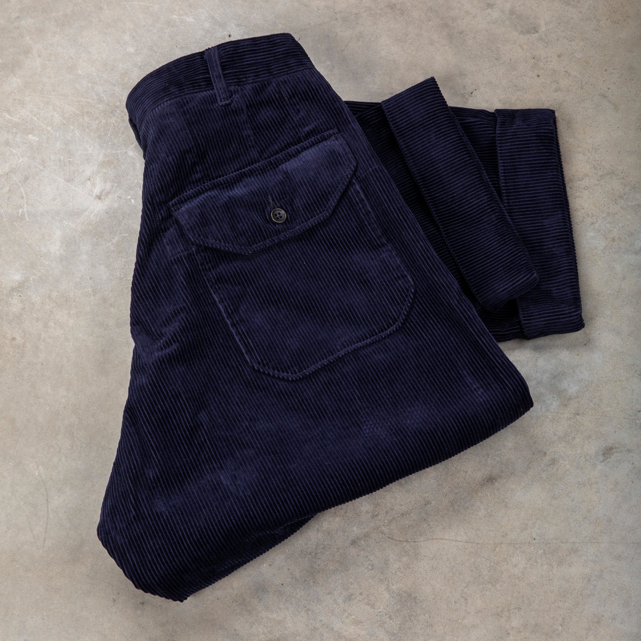 Engineered Garments Carlyle Pants 8-Wale Corduroy Navy