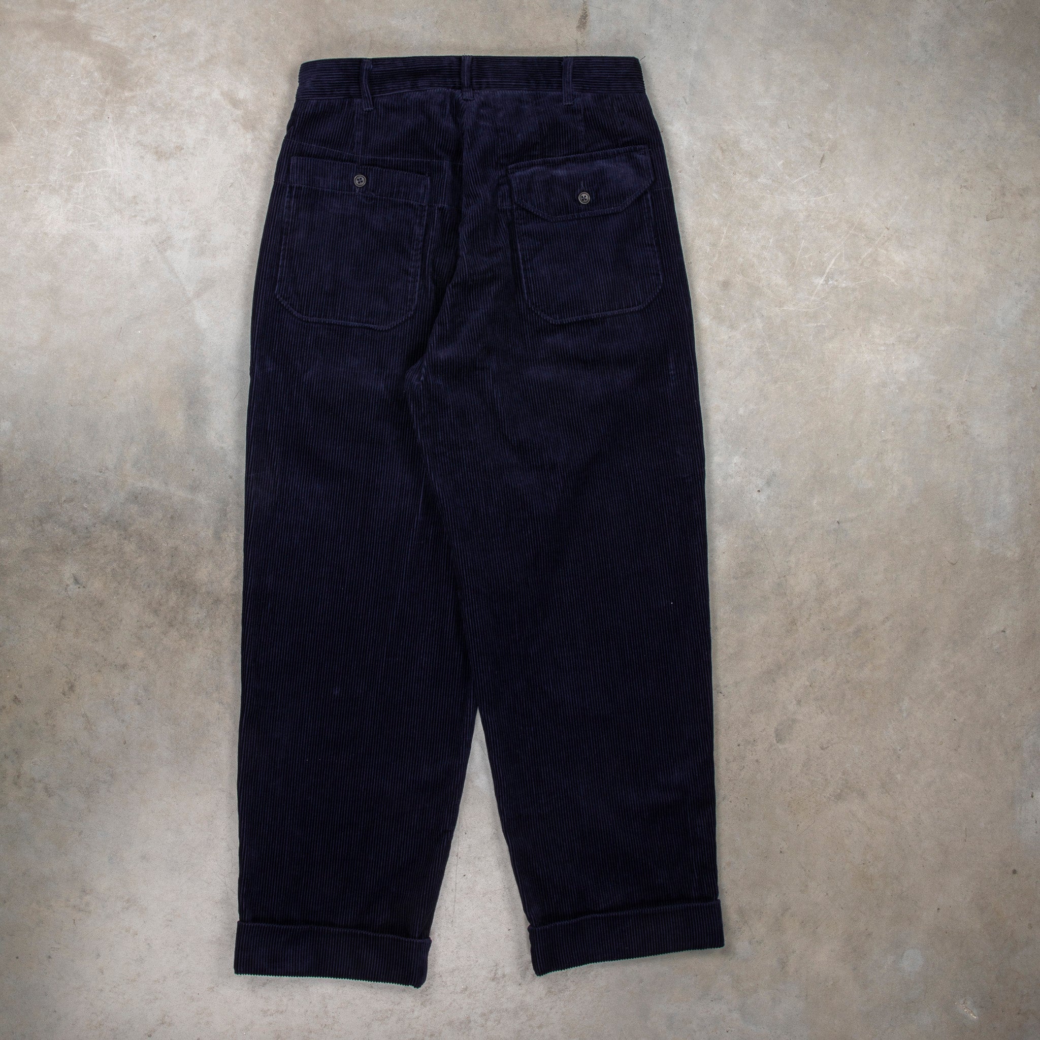 Engineered Garments Carlyle Pants 8-Wale Corduroy Navy