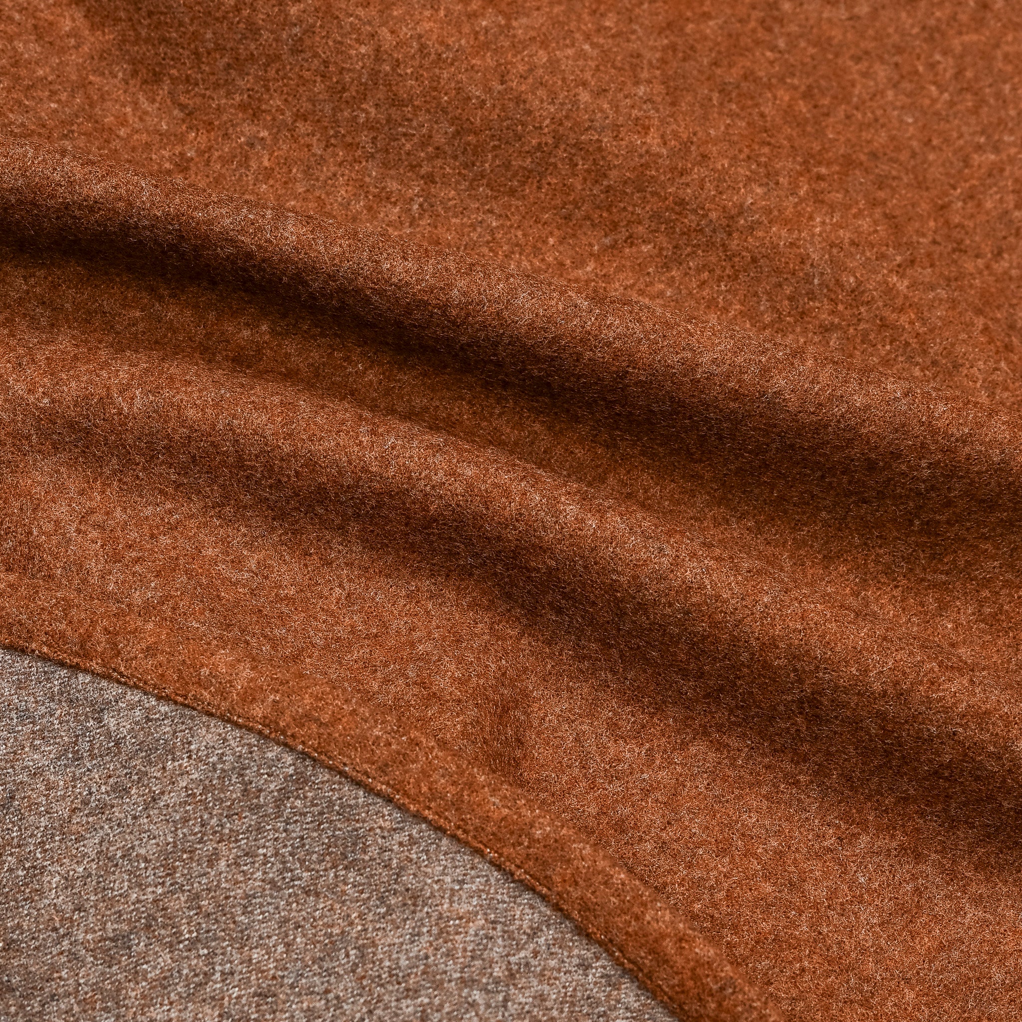 Caruso Overshirt Nuage 180's Wool Beige Scuro