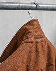 Caruso Overshirt Nuage 180's Wool Beige Scuro