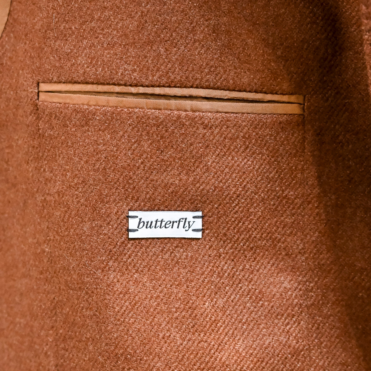 Caruso Butterfly Jacket Pure Cashmere Beige Scuro
