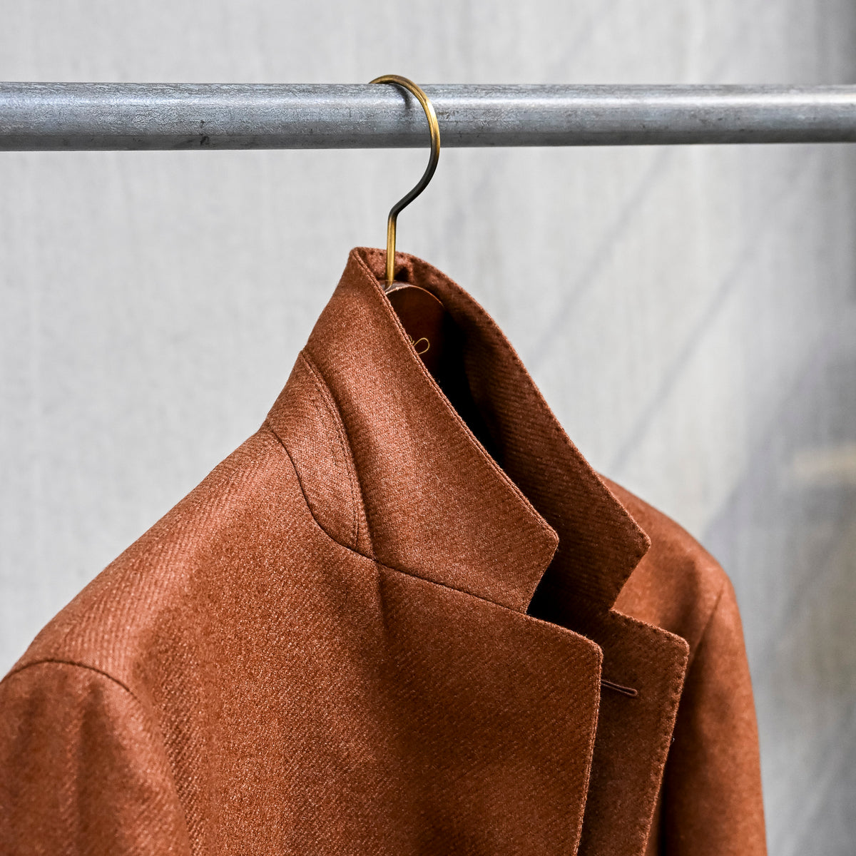 Caruso Butterfly Jacket Pure Cashmere Beige Scuro