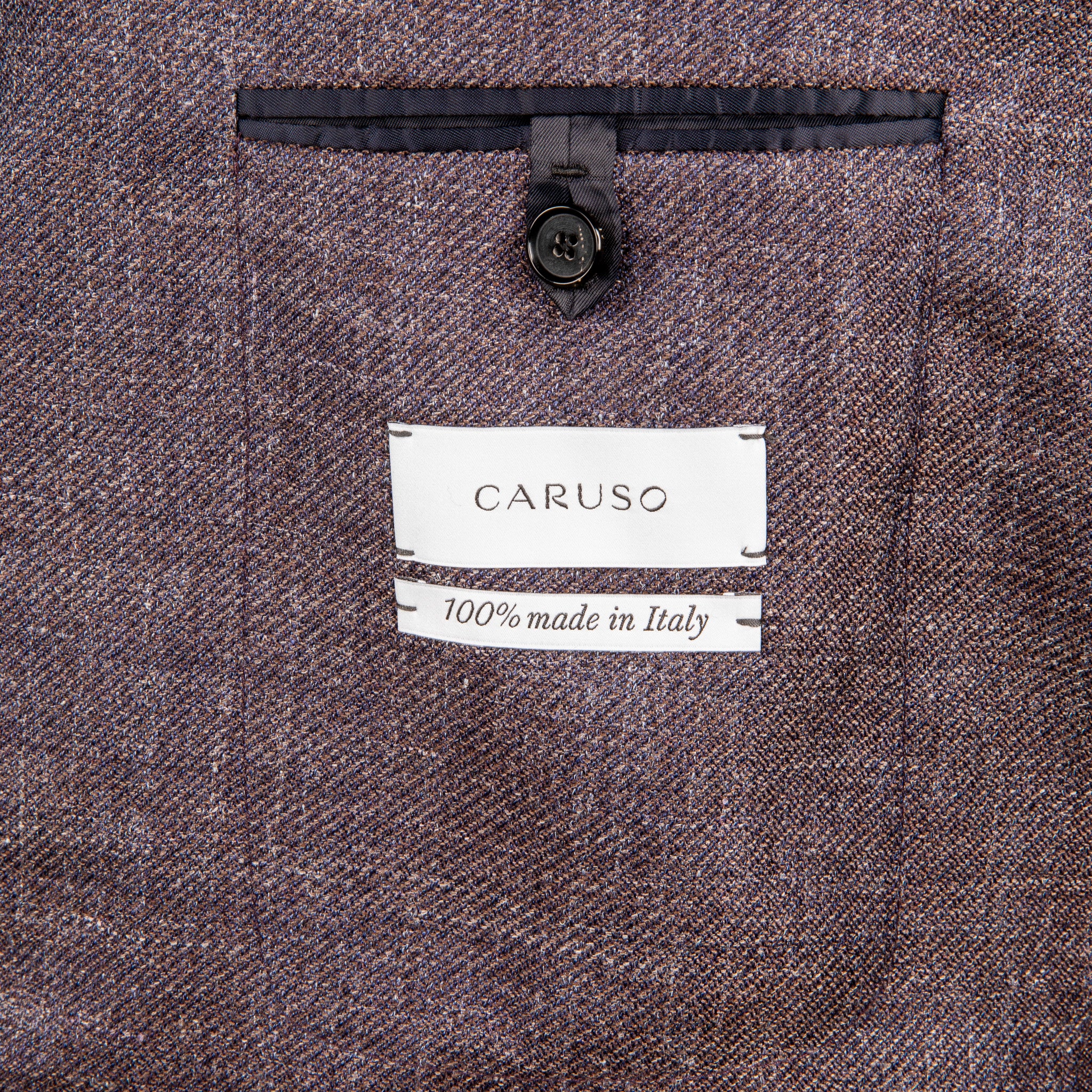 Caruso Butterfly Jacket Wool Silk Linen Brown – Frans Boone Store