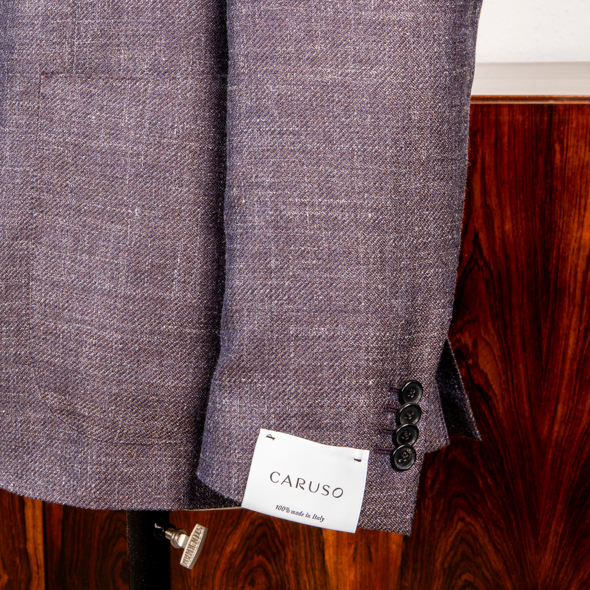Caruso Butterfly Jacket Wool Silk Linen Brown – Frans Boone Store