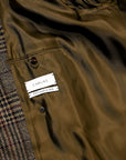 Caruso Rigoletto DB Overcoat Italian Tweed Verde Scuro