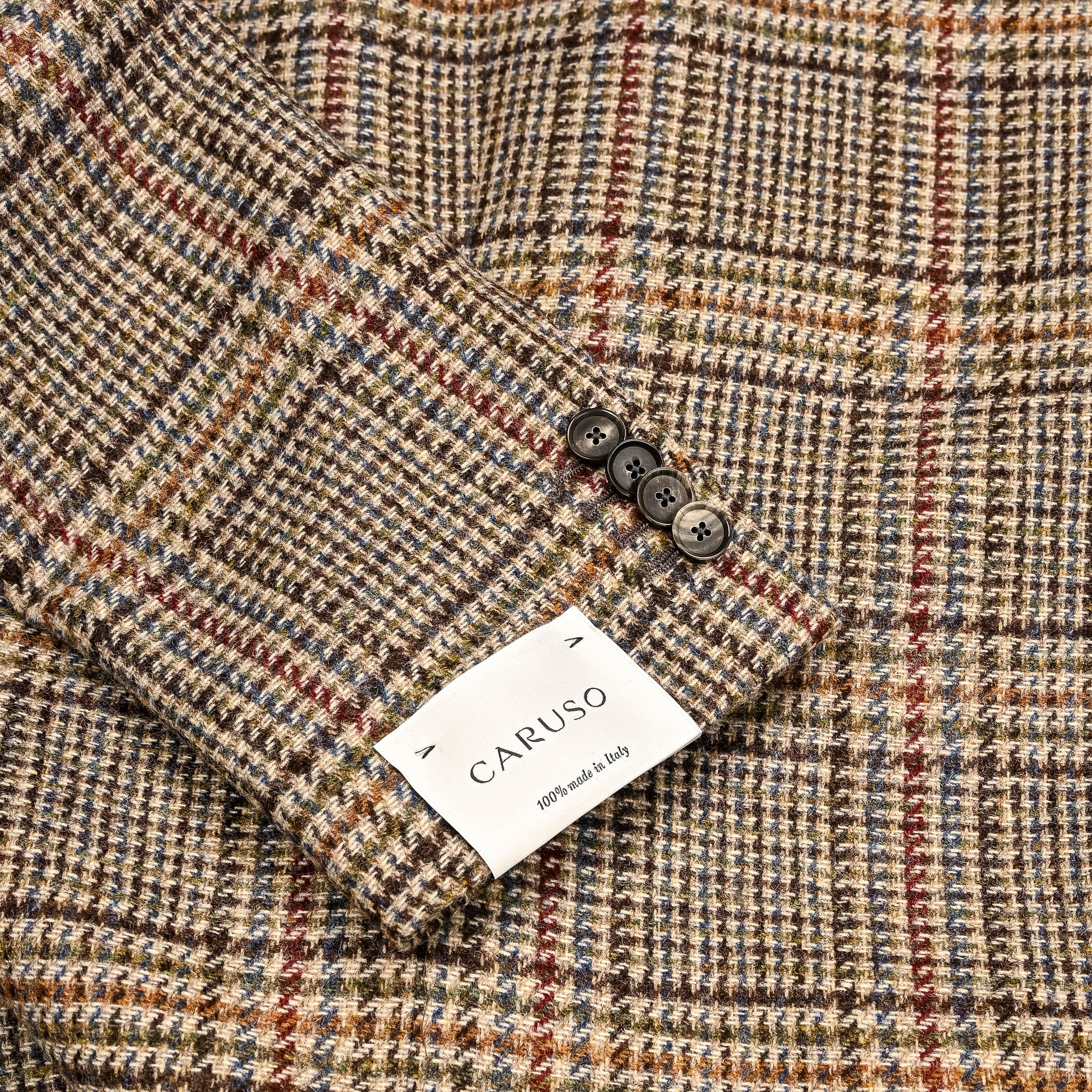 Caruso Italian Tweed Caruso Jacket Beige Chiaro