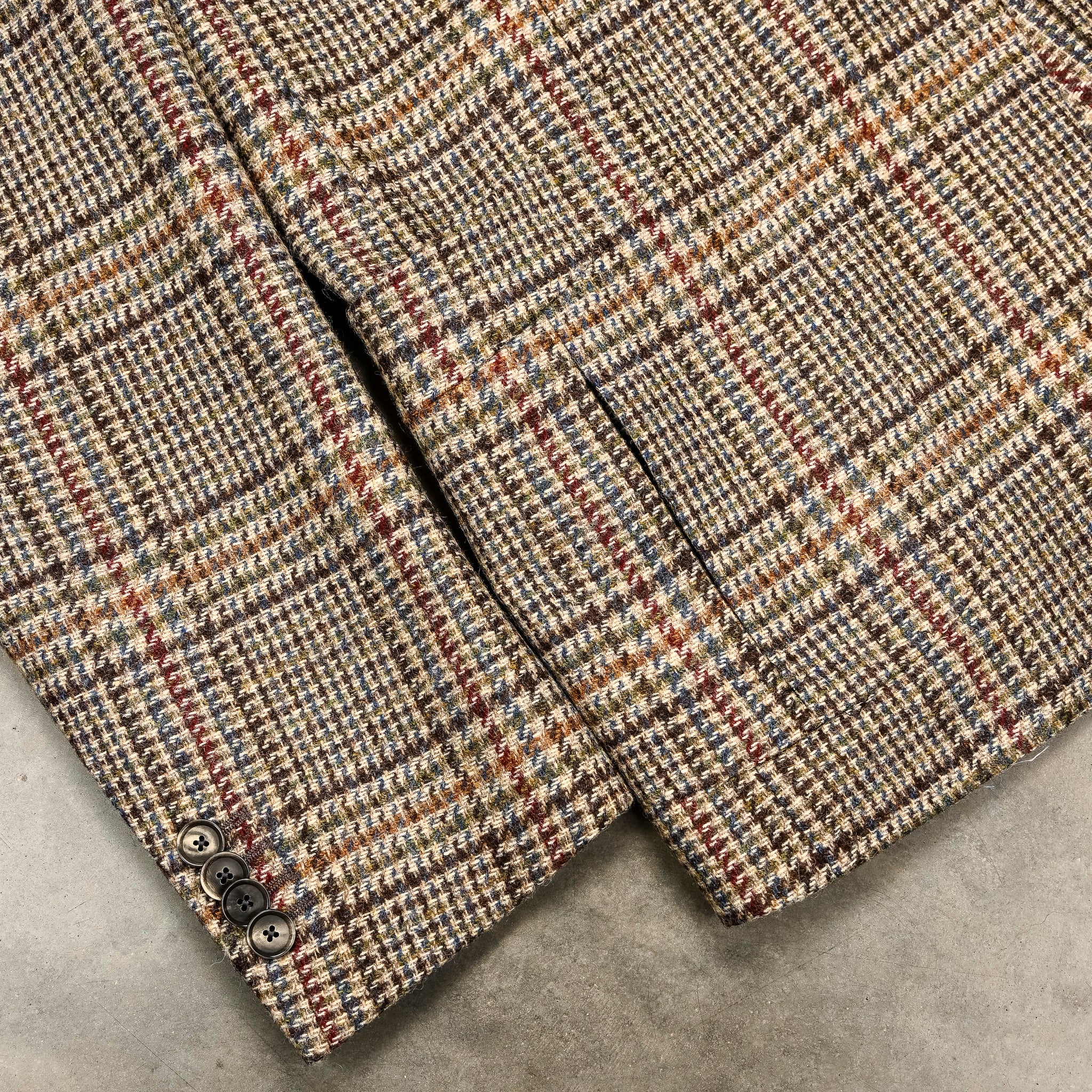 Caruso Italian Tweed Caruso Jacket Beige Chiaro