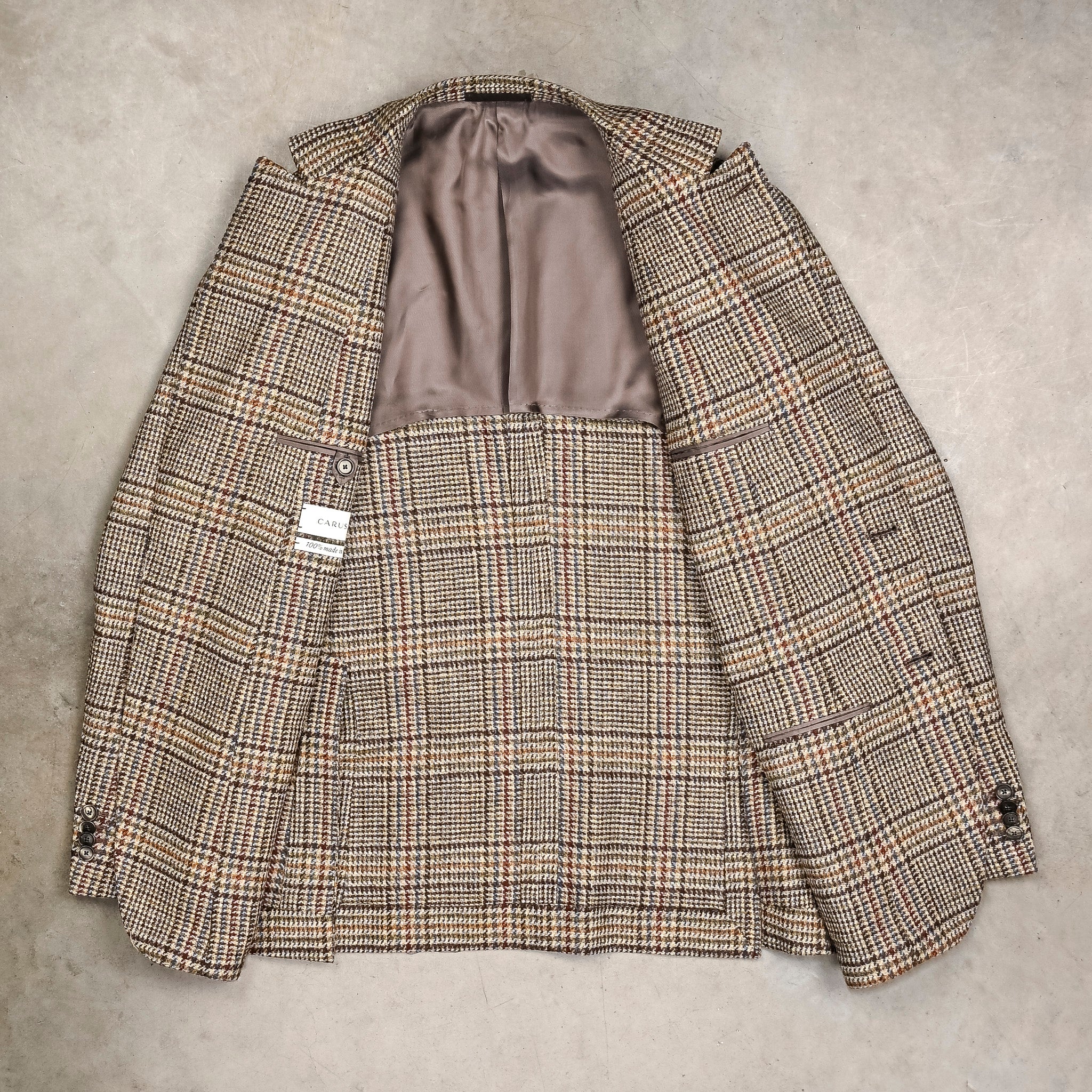 Caruso Italian Tweed Caruso Jacket Beige Chiaro