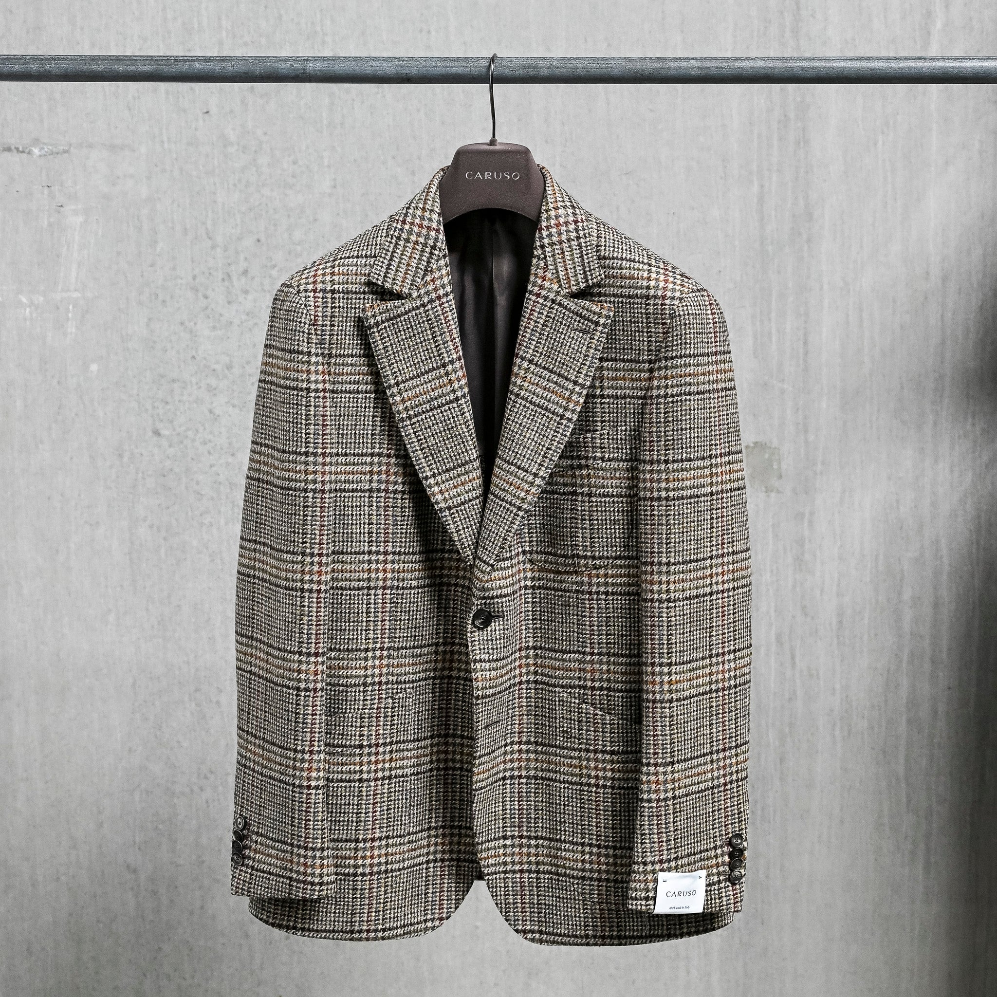 Caruso Italian Tweed Caruso Jacket Beige Chiaro
