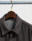 Caruso Overshirt Nuage 180's Wool Marrone