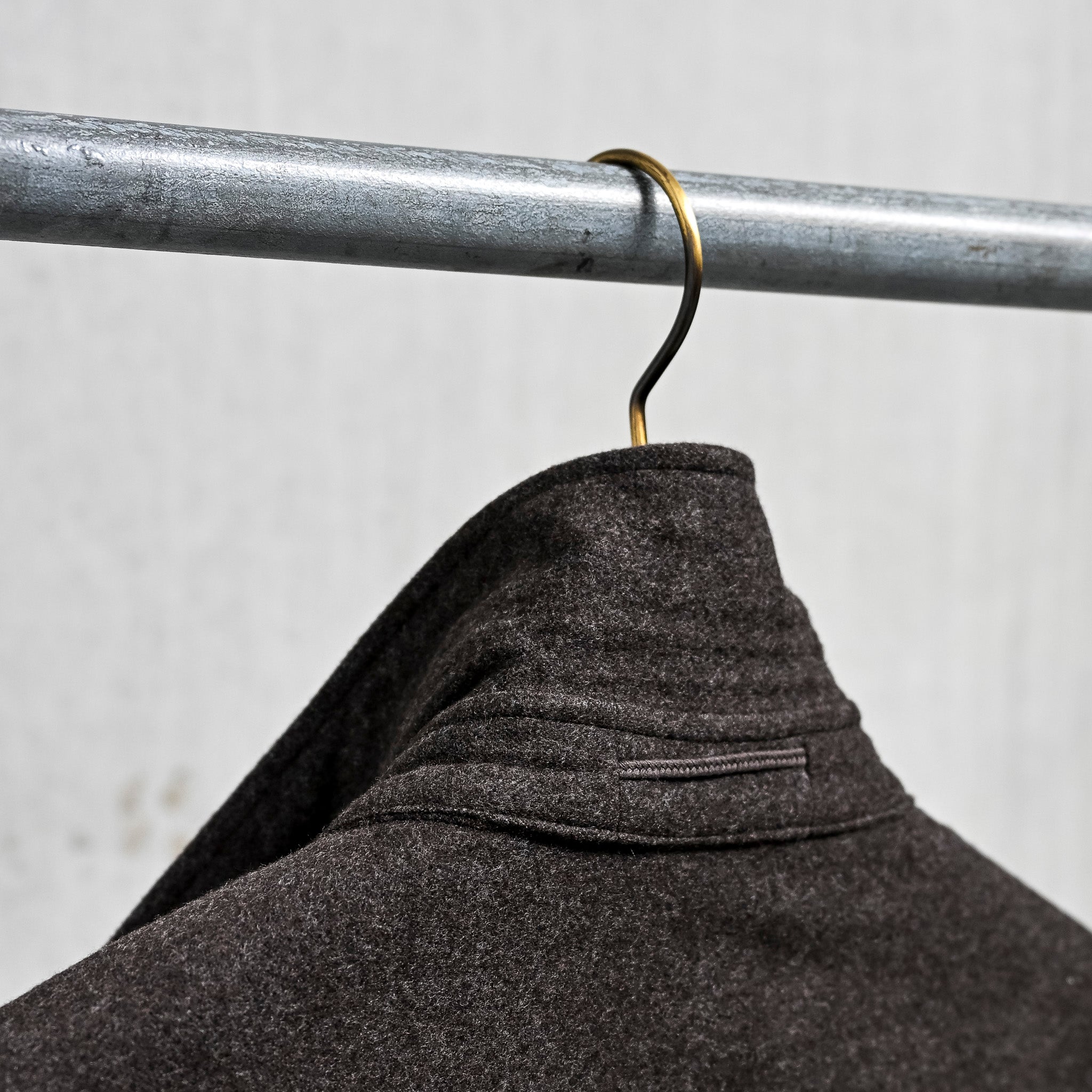 Caruso Overshirt Nuage 180's Wool Marrone