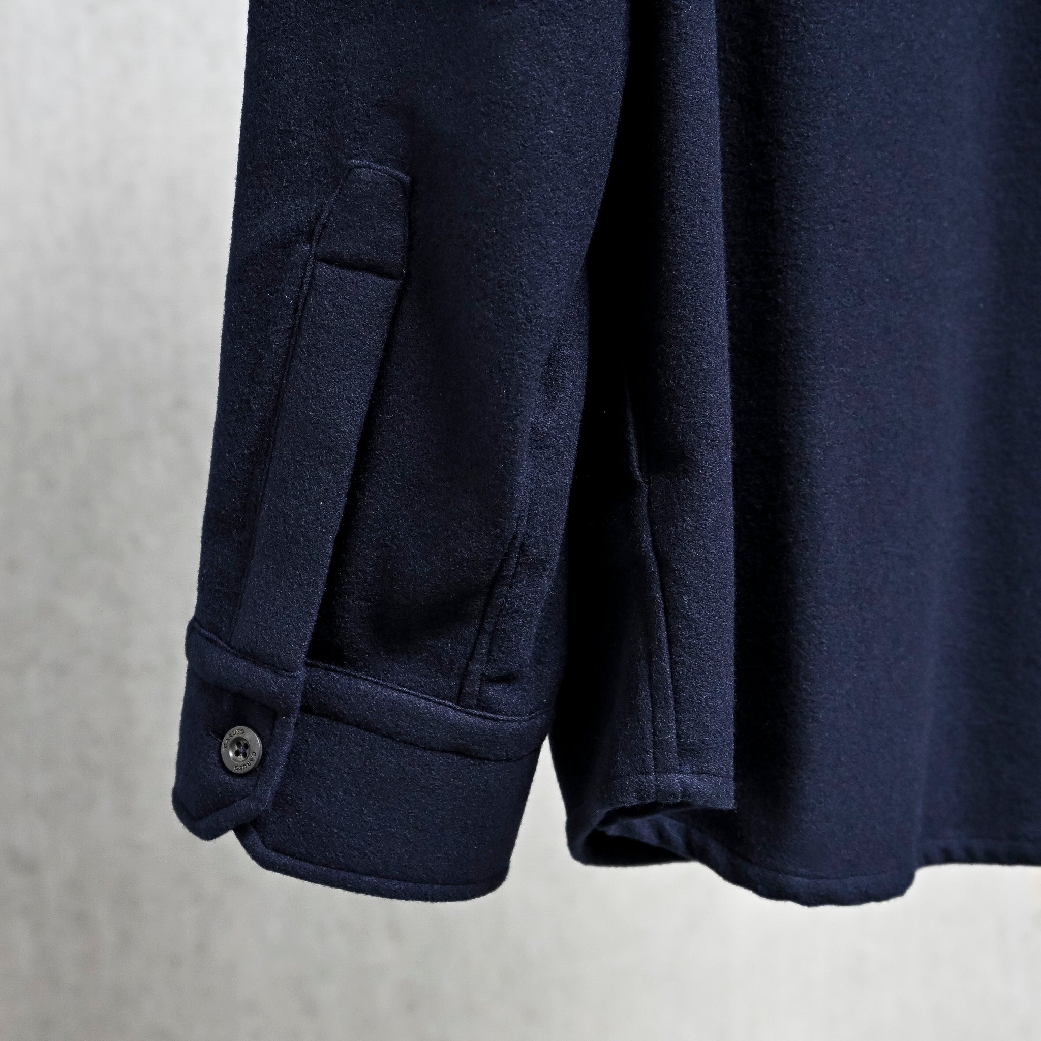 Caruso Overshirt Nuage 180's Wool Blu Notte