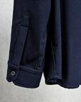 Caruso Overshirt Nuage 180's Wool Blu Notte