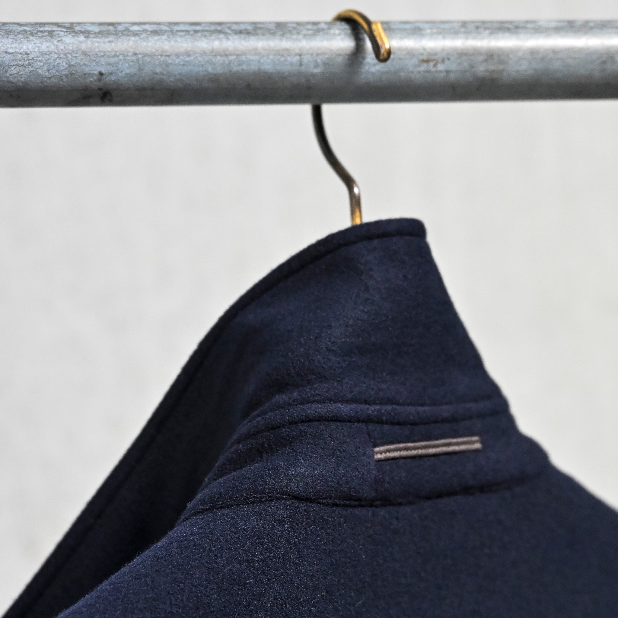 Caruso Overshirt Nuage 180's Wool Blu Notte