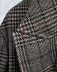 Caruso Rigoletto DB Overcoat Italian Tweed Verde Scuro