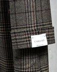 Caruso Rigoletto DB Overcoat Italian Tweed Verde Scuro