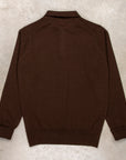 William Lockie x Frans Boone Cashmere Polo Caffè