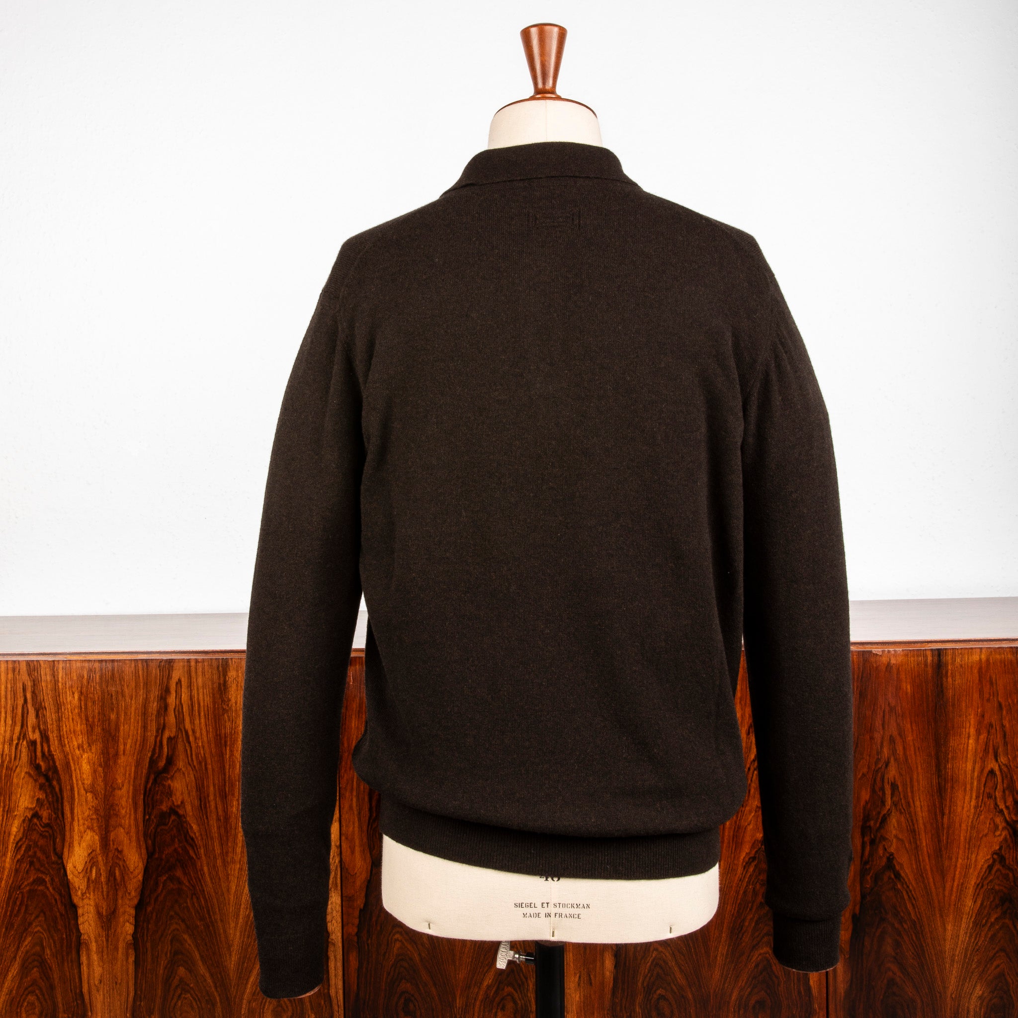 Drumohr Wool Cashmere Polo Tartufo