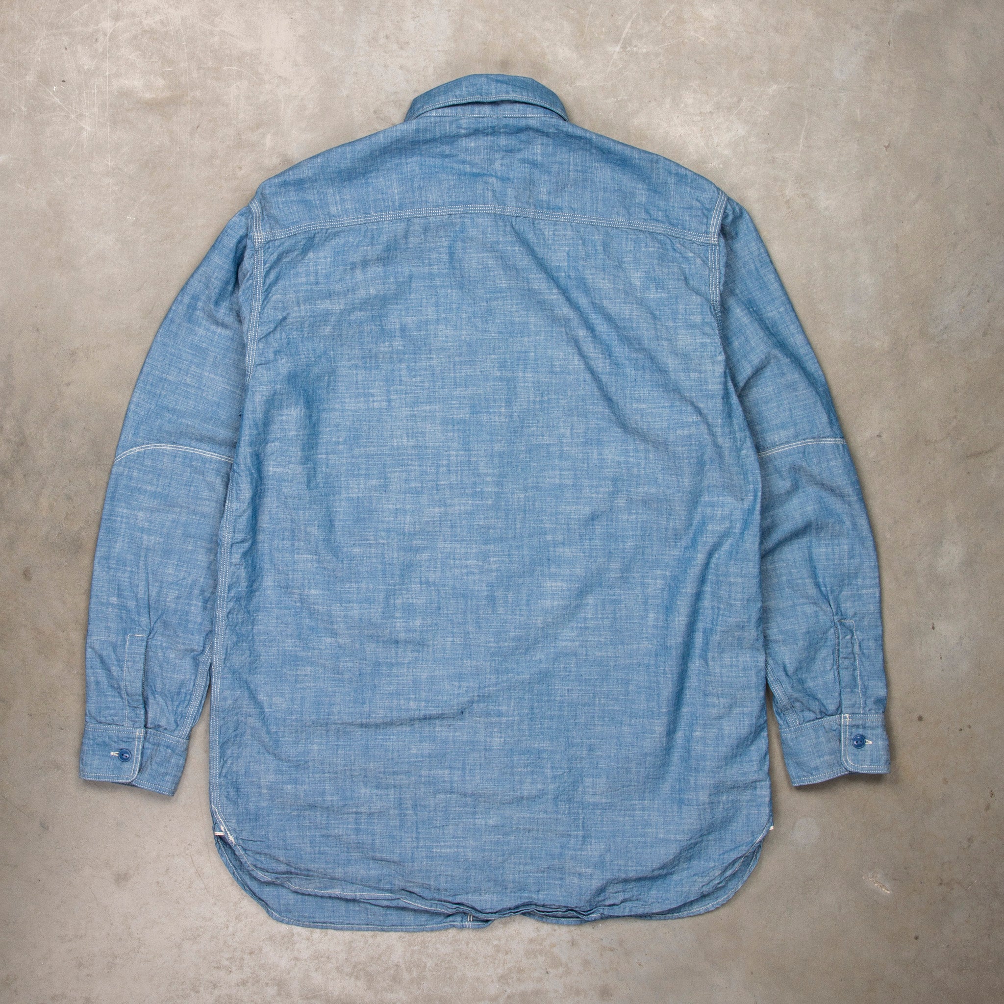 Fullcount 4090 Triple Stitch 4.6 Oz Chambray Shirt