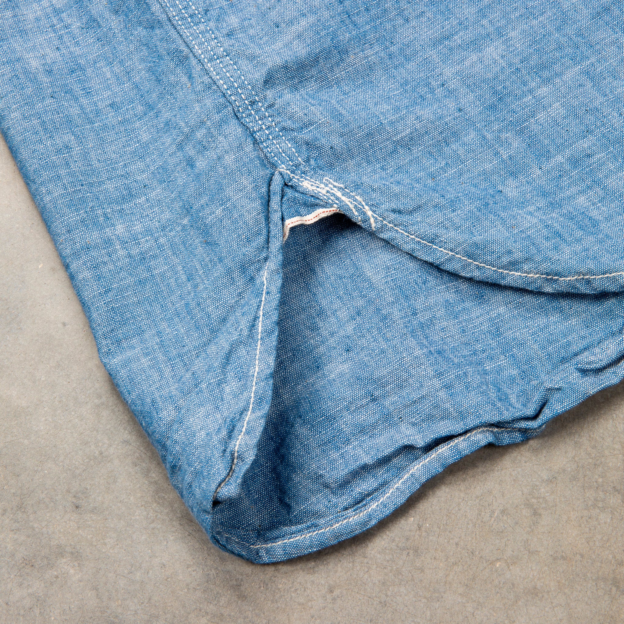 Fullcount 4090 Triple Stitch 4.6 Oz Chambray Shirt
