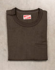 The Real McCoy's Pocket Tee Charcoal