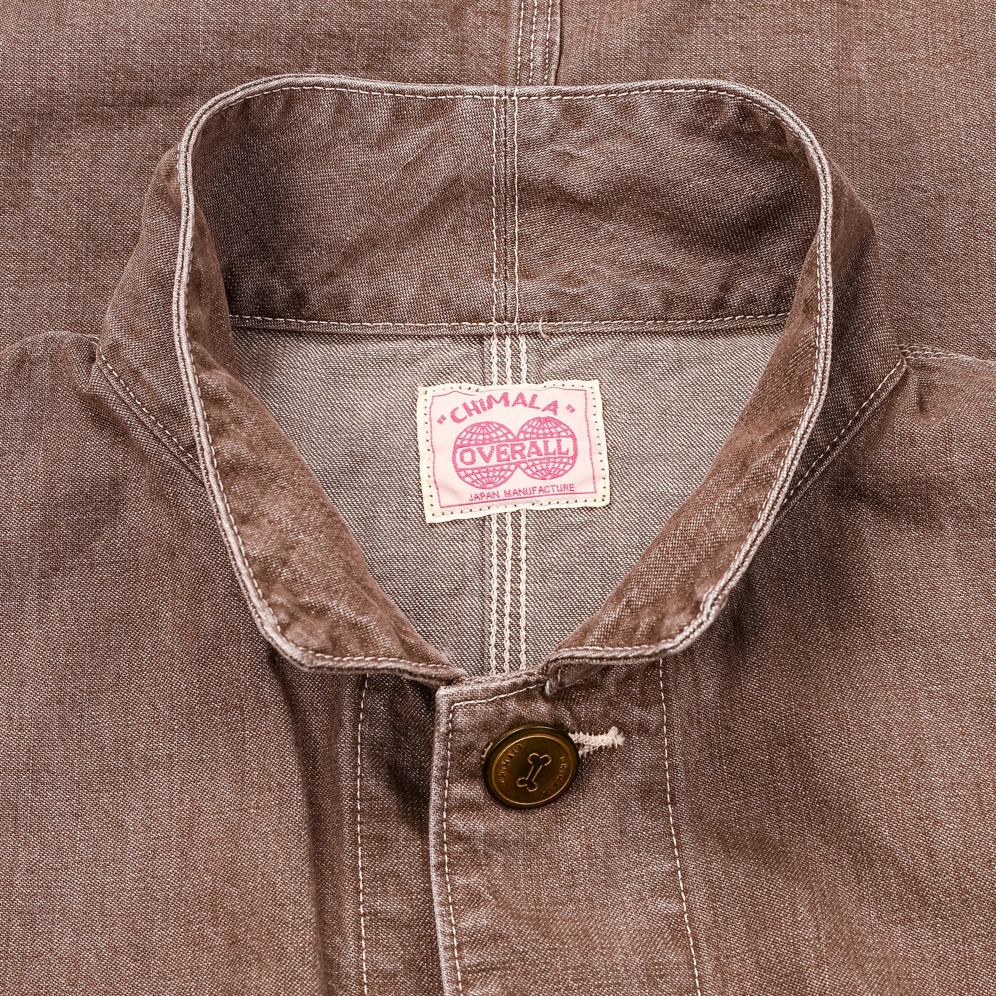 Chimala Short Chore Coat Denim Brown – Frans Boone Store