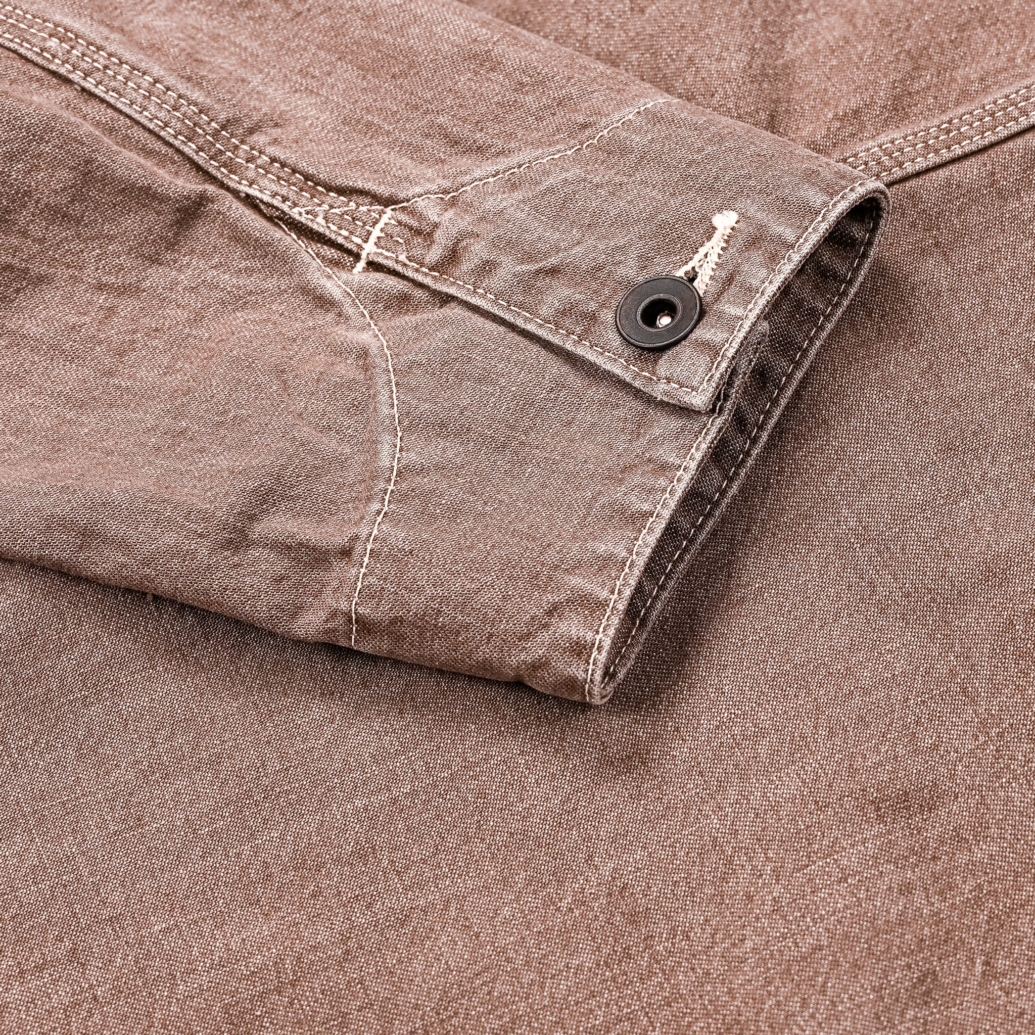 Chimala Short Chore Coat Denim Brown – Frans Boone Store