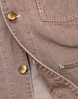 Chimala Short Chore Coat Denim Brown