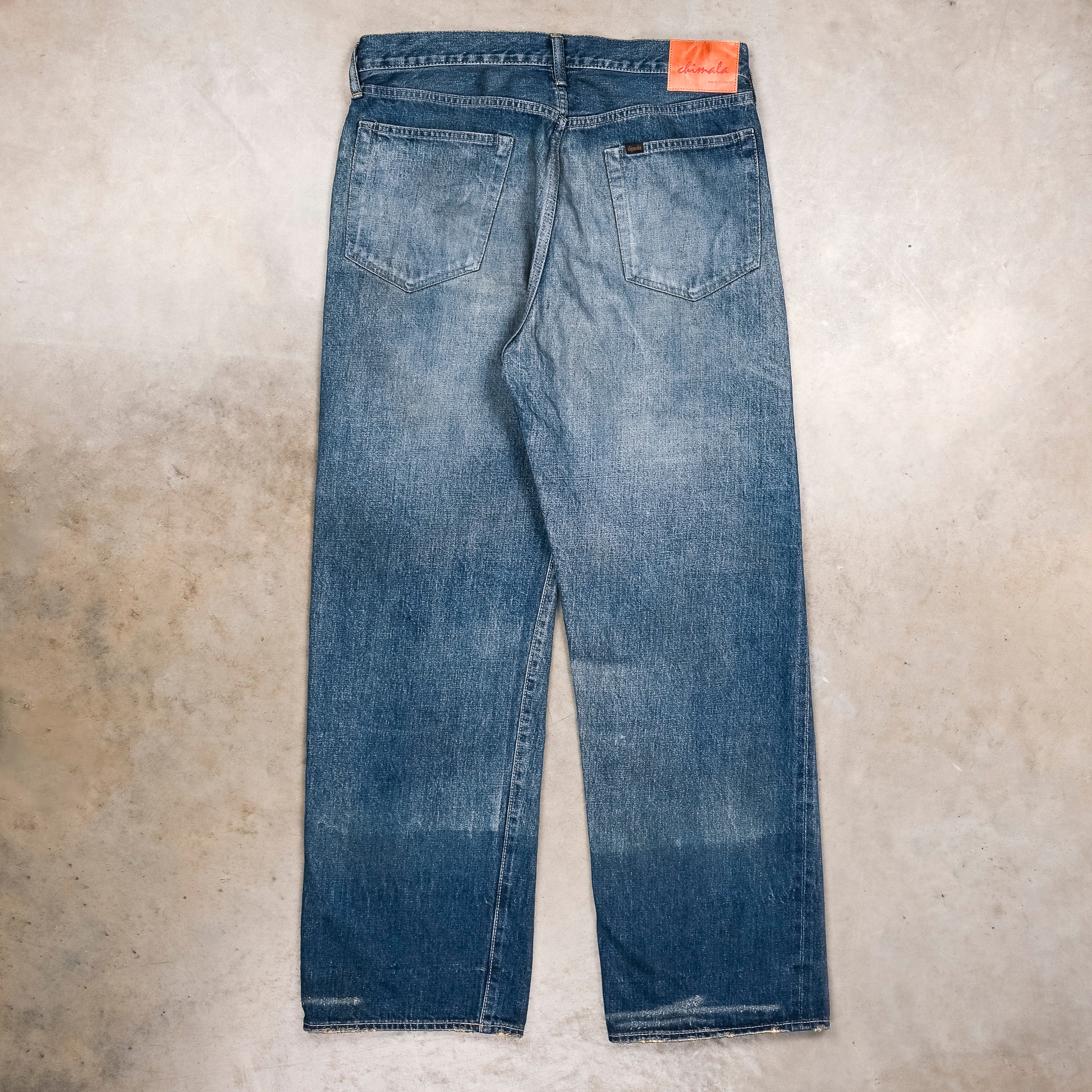 Chimala 13.5 Oz Denim Straight Cut Dark Engineer Wash – Frans