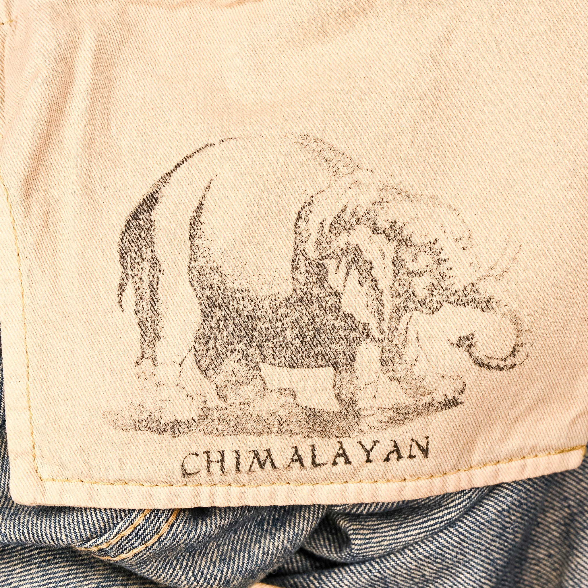 Chimala 13.5 Oz Denim Straight Cut Dark Engineer Wash
