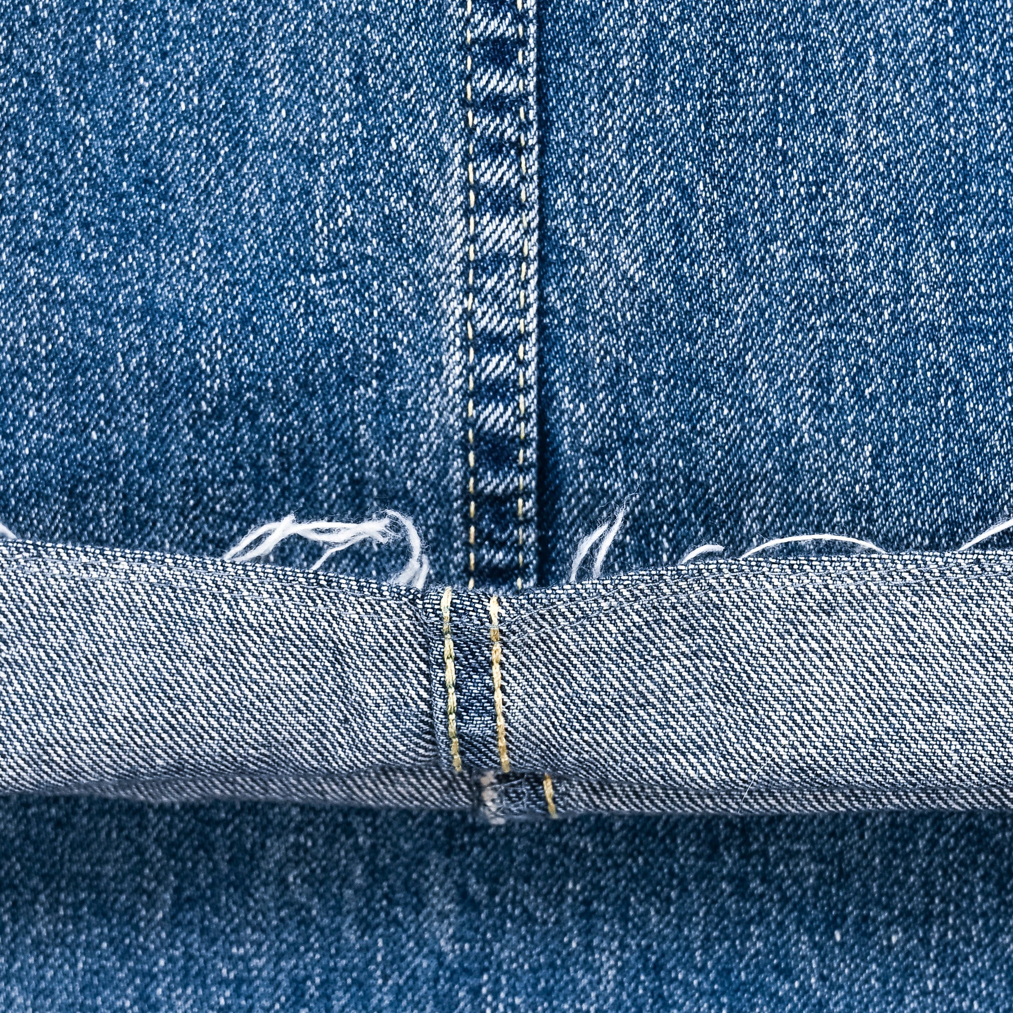 Chimala 12 Oz Work Denim Straight Cut Light Blue Wash
