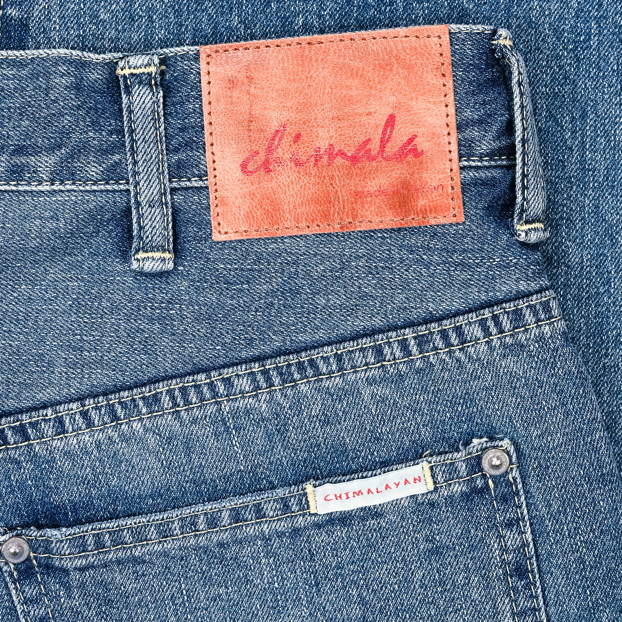 Chimala 12 Oz Work Denim Straight Cut Light Blue Wash – Frans