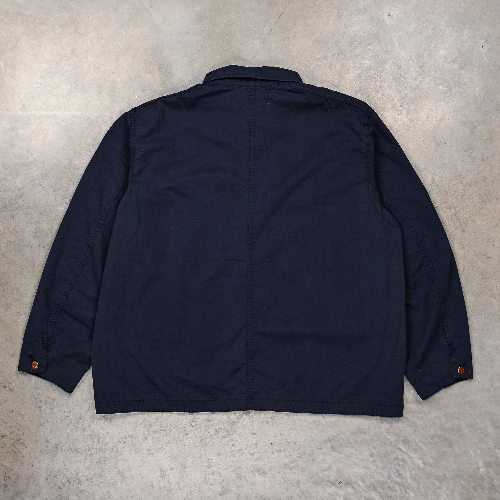 Remi Relief Cotton Twill Chore Coat Navy