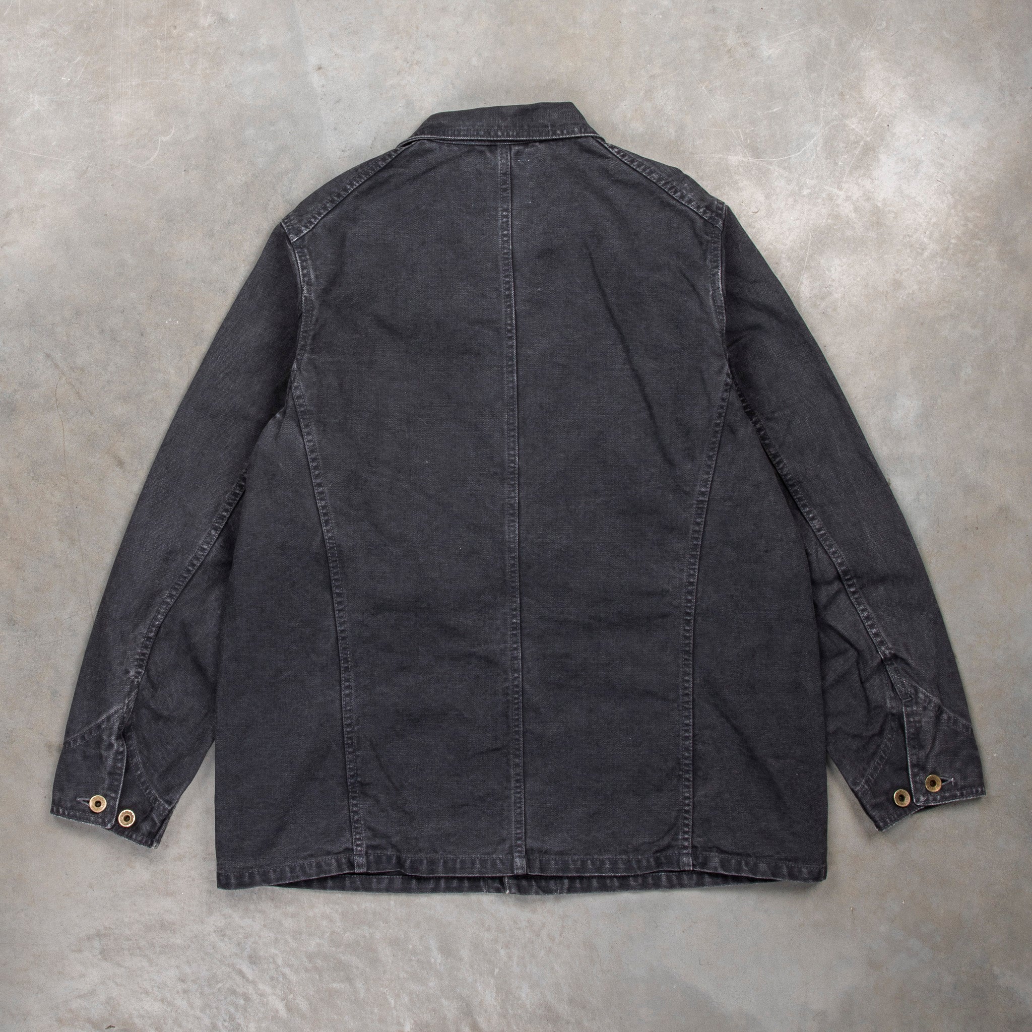 Fullcount 2015 Sulfur Dye Heavy Oxford Chore Jacket Black