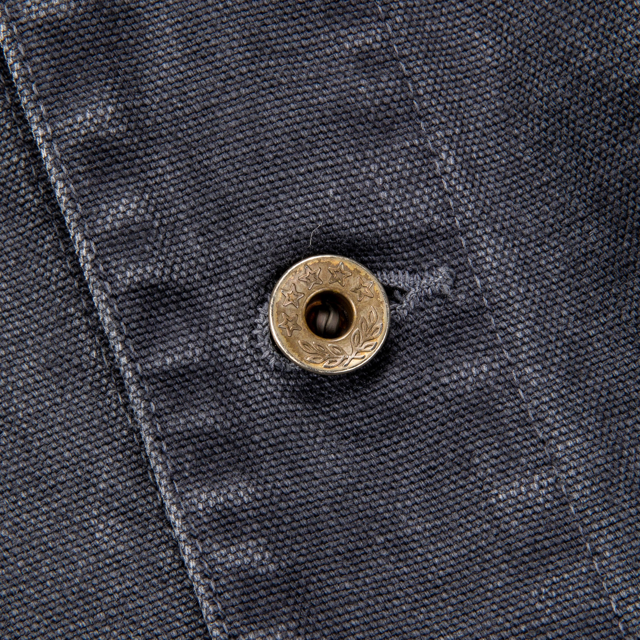Fullcount 2015 Sulfur Dye Heavy Oxford Chore Jacket Black
