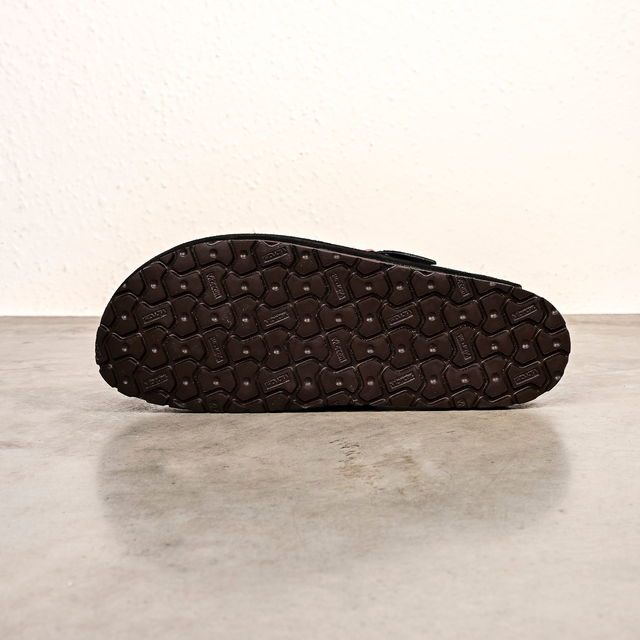 The Real McCoy´s Leather Foot Support Clogs Black