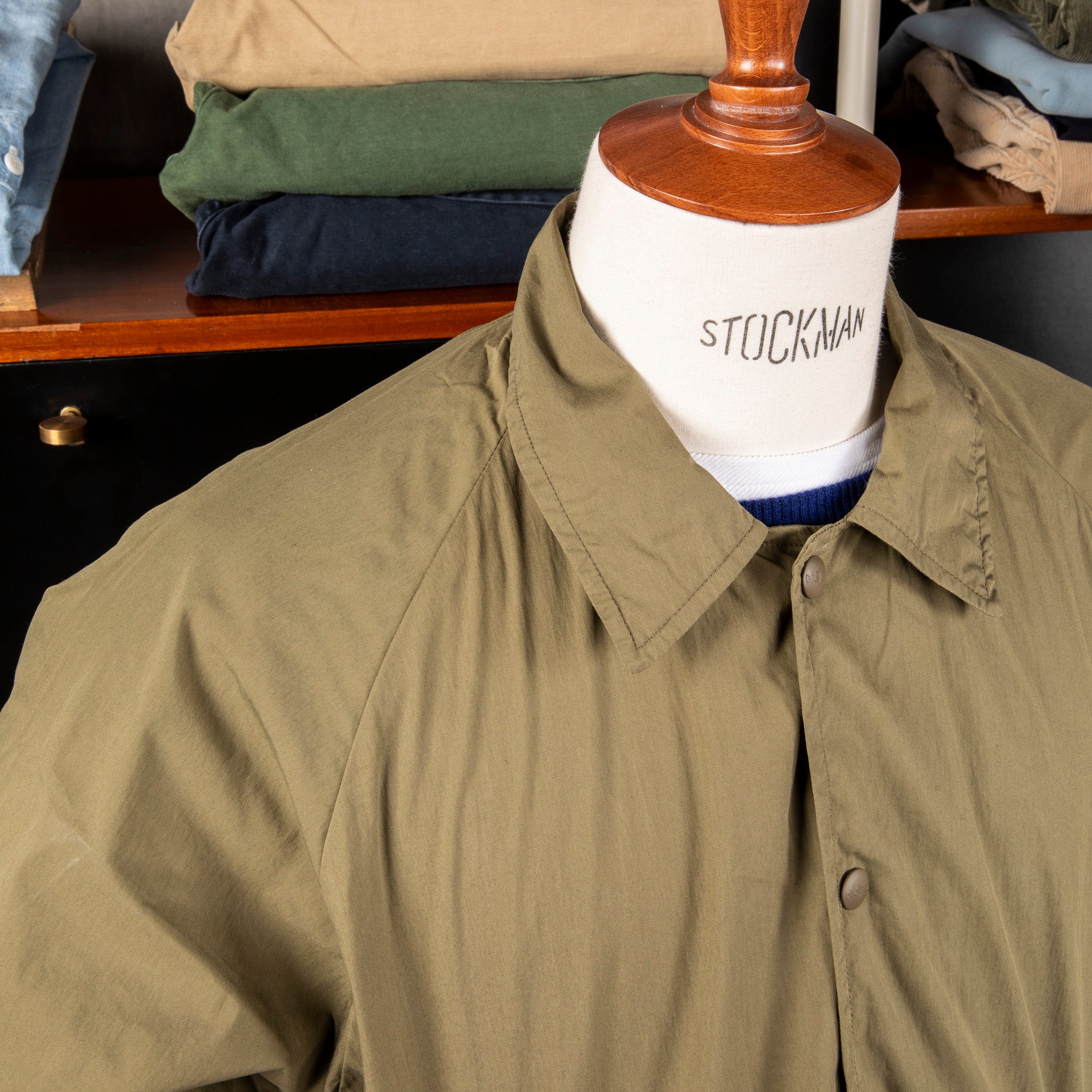Orslow Coach Jacket Army Green