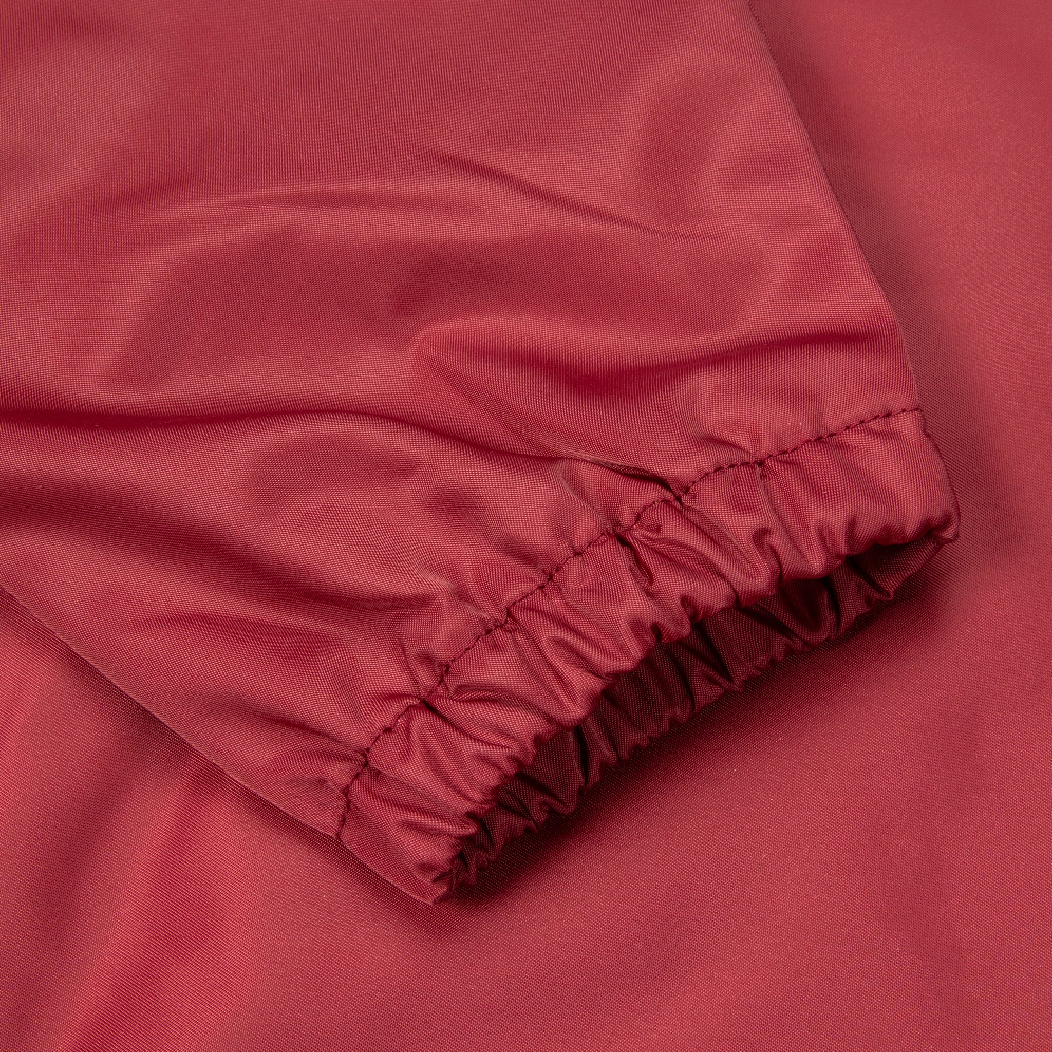 The Real McCoy&#39;s Nylon Cotton Lined Coach Jacket Burgundy