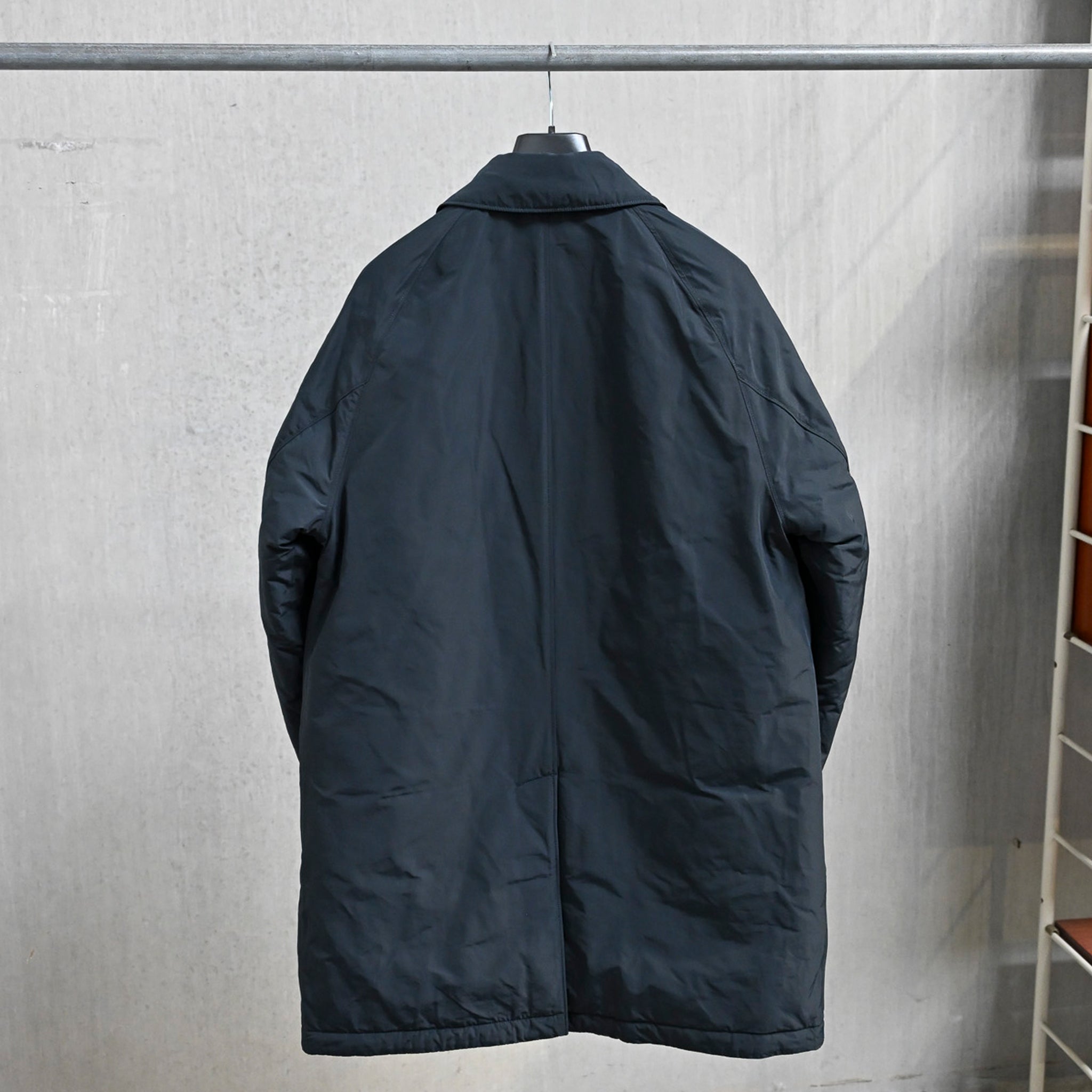 Stone Island Micro Reps Down Car Coat Navy Blue
