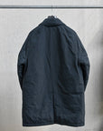 Stone Island Micro Reps Down Car Coat Navy Blue