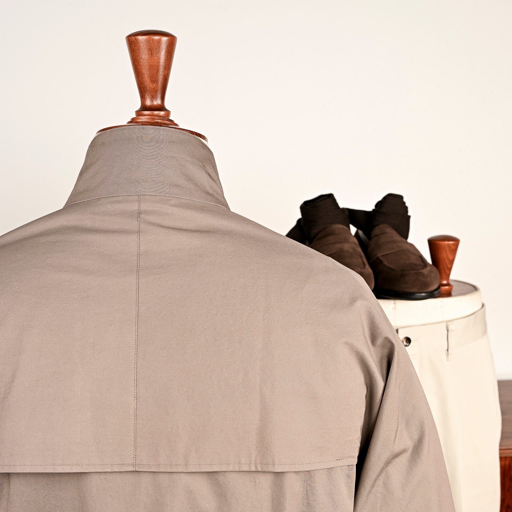 Cohérence Gianni Weather Resistant Light Cotton Jacket Hirondelle