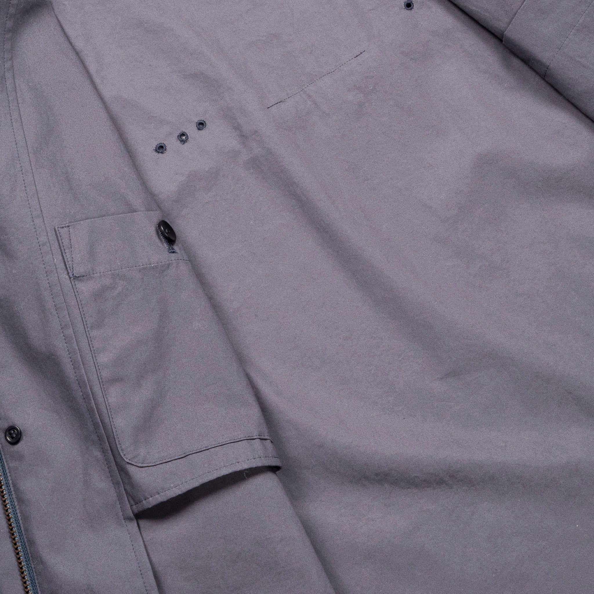 Cohérence Gianni Weather Resistant Light Cotton Jacket Slate Blue