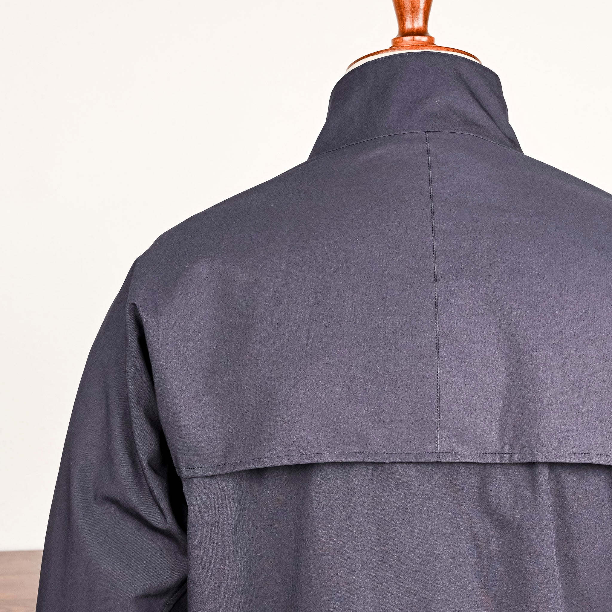 Cohérence Gianni Weather Resistant Light Cotton Jacket Slate Blue