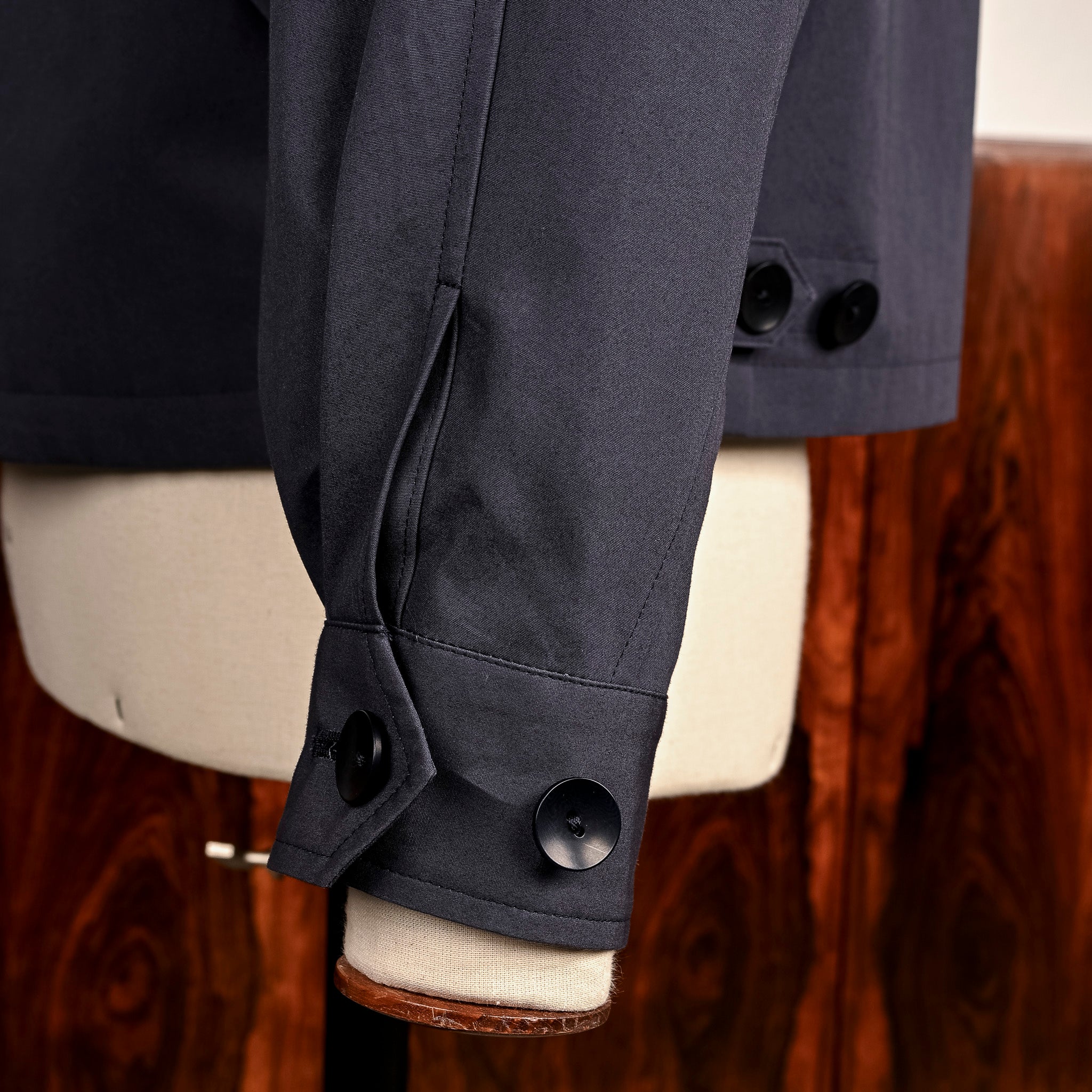 ジャケット・アウター Coherence Gianni size M Cohérence Gianni Weather Resistant Light Cotton Jacket Slate Blue