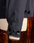 Cohérence Gianni Weather Resistant Light Cotton Jacket Slate Blue